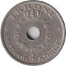  Норвегия. 1 крона 1940 год. 