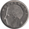  Бельгия. 1 франк 1989 год. Король Бодуэн I. BELGIE 