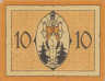  Бона. Германия. Шварценберг 10 пфеннигов 1920 год. Нотгельд. (VF) 