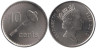  Фиджи. 10 центов 2010 год. Метательная дубинка. 