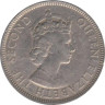  Маврикий. 1 рупия 1978 год. Елизавета II. 