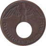  Германия - Третий рейх. 1 рейхспфенниг 1937 год. (E) 