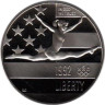  США. 1/2 доллара (50 центов) 1992 год. XXV летние Олимпийские Игры, Барселона 1992. Гимнастика. (S) (Proof) 