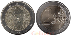Финляндия. 2 евро 2013 год. 125 лет со дня рождения Франса Эмиля Силланпяя.