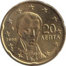  Греция. 20 евроцентов 2009 год. Иоанн Каподистрия. 