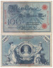  Бона. Германия. 100 марок 1908 год. Орел. (VG-F) 