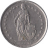  Швейцария. 2 франка 1979 год. Гельвеция. 