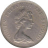  Джерси. 10 новых пенсов 1968 год. 