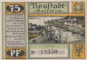  Бона. Германия. Нойштадт-ин-Хольштайн 75 пфеннигов 1921 год. Политическая лаборатория. Нотгельд. (XF) 