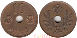 Финляндия. 10 пенни 1941 год.