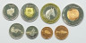  Абхазия. Набор монет 2013 год. Фауна. Неофициальный выпуск. (8 штук) 