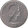  Новая Зеландия. 1 флорин 1962 год. Птица Киви. 