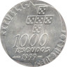  Португалия. 1000 эскудо 1999 год. 25 лет Революции 25 апреля. 