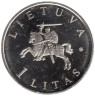  Литва. 1 лит 2009 год. Вильнюс – культурная столица Европы. 