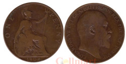 Великобритания. 1 пенни 1904 год.