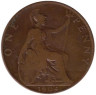  Великобритания. 1 пенни 1904 год. 