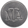  Россия. Телефонный жетон. МТА. Калининград. (волна близко к парусу) 