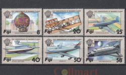 Набор марок. Фиджи 1983 год. 200 лет Авиации. (6 марок)