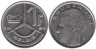  Бельгия. 1 франк 1991 год. BELGIE 
