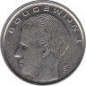  Бельгия. 1 франк 1991 год. BELGIE 
