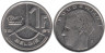  Бельгия. 1 франк 1991 год. BELGIE 