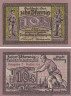  Бона. Германия. Фрайберг 10 пфеннигов 1918 год. Нотгельд. (VF) 