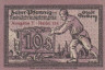  Бона. Германия. Фрайберг 10 пфеннигов 1918 год. Нотгельд. (VF) 