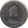  Джерси. 10 пенсов 1992 год. Дольмен. 