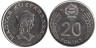  Венгрия. 20 форинтов 1990 год. Дьердь Дожа. (BU) 