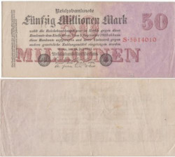 Бона. Германия (Веймарская республика) 50.000.000 марок 1923 год. P-98a (F)