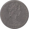 Новая Зеландия. 50 центов 1985 год. Парусник Индевор. 