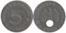  Германия - Третий рейх. 5 рейхспфеннигов 1940 год. (B) 