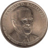 США. 1 доллар 2014 год. 32-й президент Франклин Рузвельт (1933–1945). (D) 