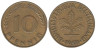  ФРГ. 10 пфеннигов 1950 год. (F) 