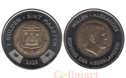 Синт-Мартен. 1 гульден 2025 год. 
