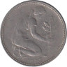  ФРГ. 50 пфеннигов 1970 год. (G) 