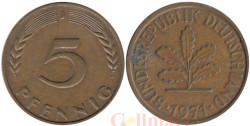 ФРГ. 5 пфеннигов 1971 год. (J)