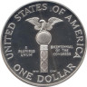  США. 1 доллар 1989 год. 200 лет Конгрессу. (S) 