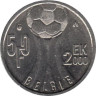  Бельгия. 50 франков 2000 год. Чемпионат Европы по футболу. BELGIE 