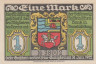  Бона. Германия. Брунсбюттельког 1 марка 1922 год. Нотгельд. (XF) 