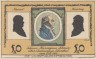  Бона. Германия. Лилиенталь 50 пфеннигов 1921 год. Портреты астрономов, литера Н. Нотгельд. (XF) 