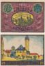  Бона. Германия. Вайда 75 пфеннигов 1921 год. Нотгельд. (XF) 