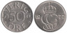  Швеция. 50 эре 1977 год. 