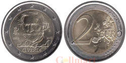 Италия. 2 евро 2013 год. 200 лет со дня рождения Джузеппе Верди.