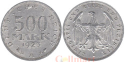 Веймарская республика. 500 марок 1923 год. (A)