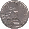 Франция. 100 франков 1954 год. Тип Коше. Марианна. (без отметки монетного двора) 