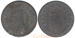 Германия. Эссен. 50 пфеннигов 1917 год. Герб. (нотгельд)
