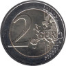  Кипр. 2 евро 2023 год. 60 лет Центральному банку Кипра. 