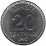  Бразилия. 20 сентаво 1987 год. 