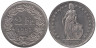  Швейцария. 2 франка 1993 год. Гельвеция. 